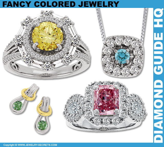 Fancy Color Diamond Jewelry!