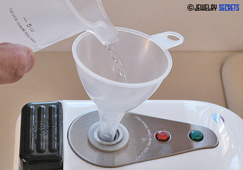 Jewelry Steam Cleaner Filling Water