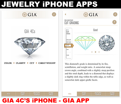 GIA 4Cs iPhone App!