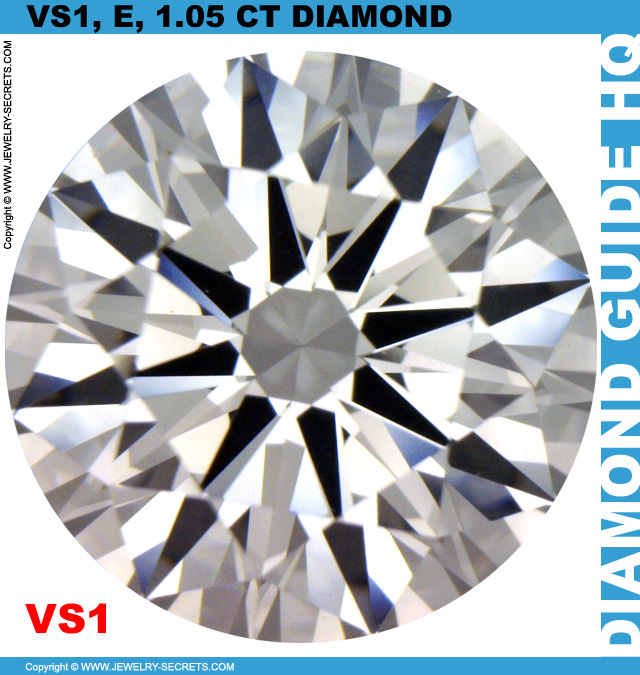 GIA VS1 E Certified Diamond