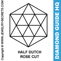 Half Dutch Rose Cut Diamond
