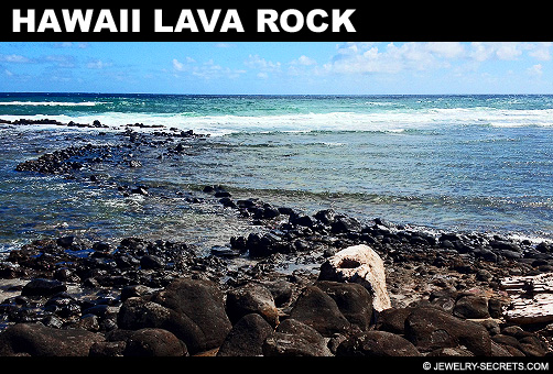 Hawaii Scenic Lava Rock