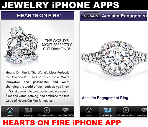 Hearts on Fire Engagement Rings iPhone App!