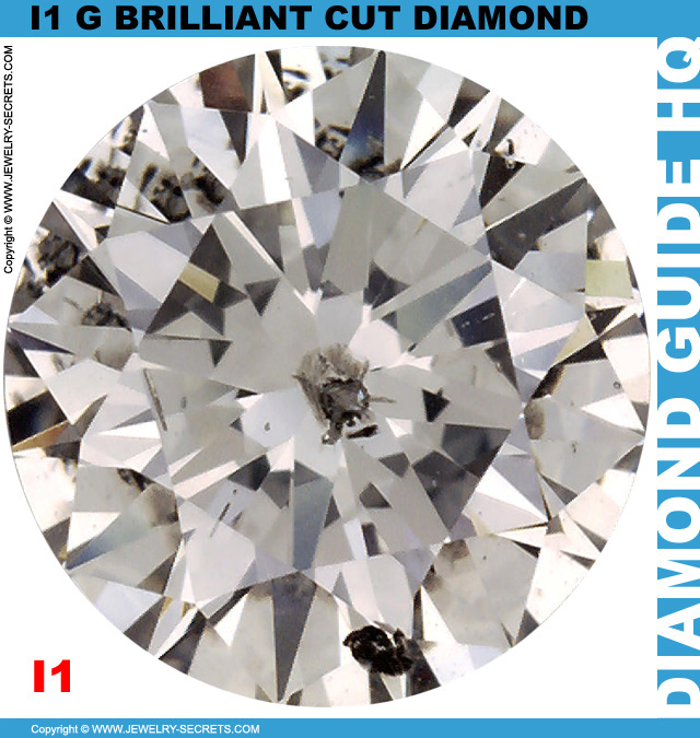 I1 G Brilliant Cut Diamond
