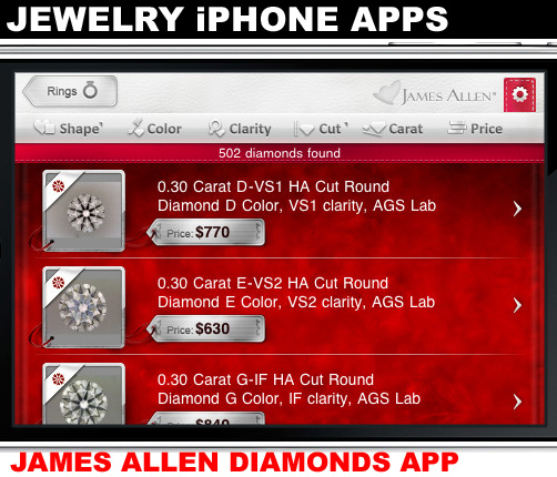 James Allen Diamonds App!