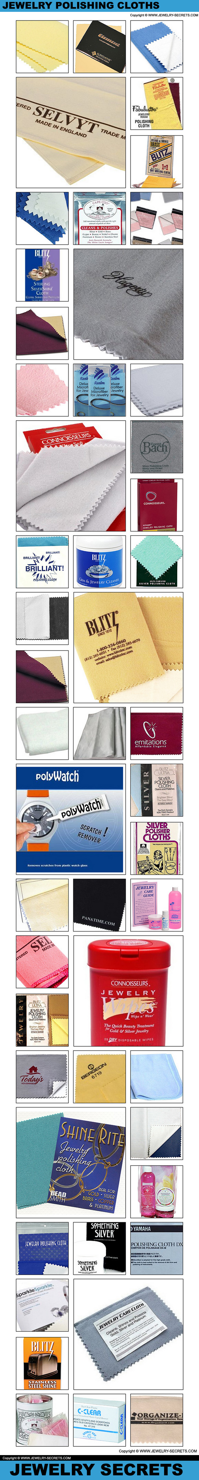 The Best Jewelry Polishing Cloths for Jewelry Gold Silver