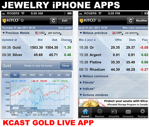 Kcast Gold Live iPhone App!