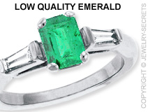 Low Quality Emerald