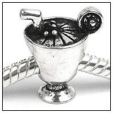 Martini Glass Charm