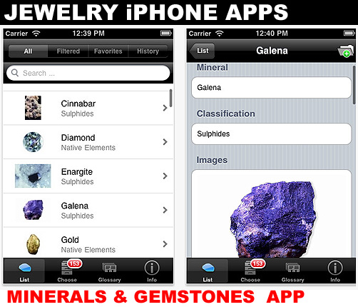 Minerals and Gemstones iPhone App!