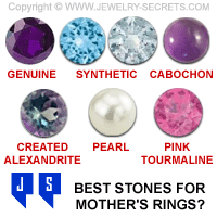 Best Gemstones for a Mother's Ring?