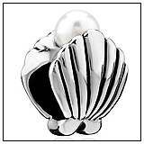 Oyster Pearl Bead Charm