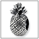 Pineapple Charm Bead