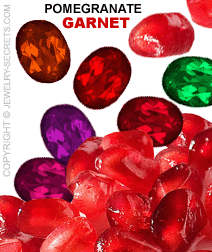 Pomegranate Garnets