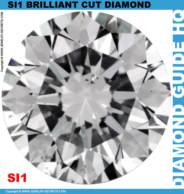 SI1 D Certified Brilliant Cut Diamond