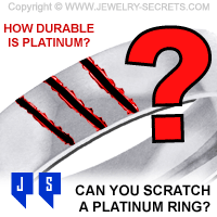 Can you Scratch a Platinum Ring?