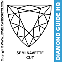 Semi Navette Cut Diamond