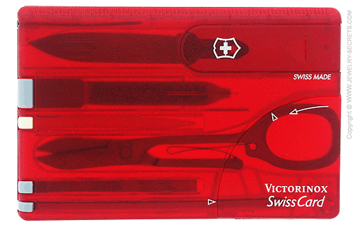 Swiss Army Red Victorinox SwissCard