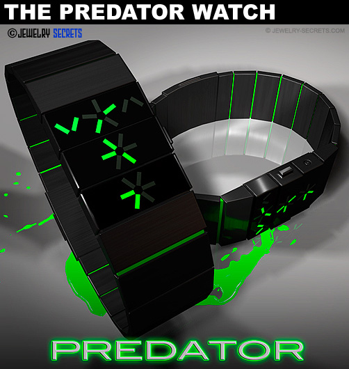 The Predator Binary Watch