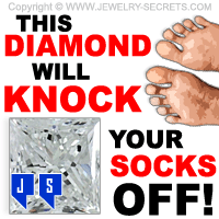 This Princess Cut Diamond Will Knock Your Socks Off!