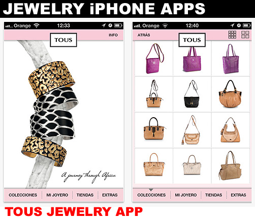 TOUS Jewelry App!