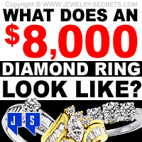 What does an $8000 Diamond Ring look like