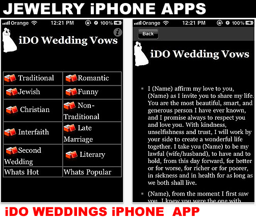 iDo Weddings iPhone App!