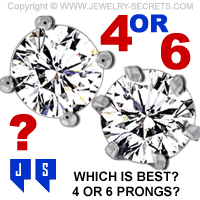 Should you Get 4 Or 6 Prongs for your Diamond?