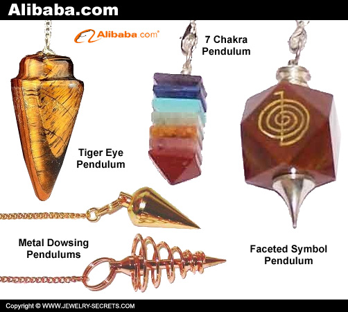 Alibaba Gemstone Pendulums!