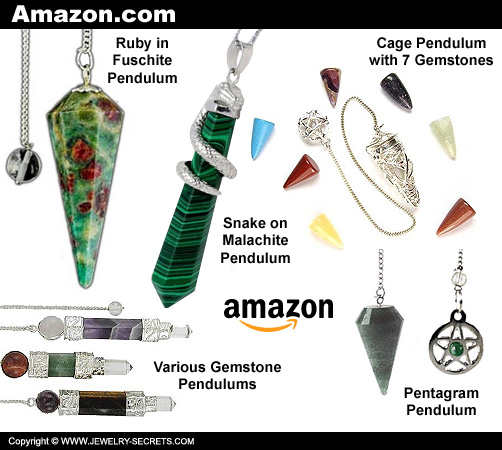 Amazon Gemstone Pendulums!