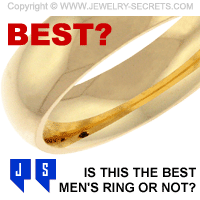 The Most Perfect Best Men's Wedding Ring Band