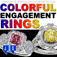Colorful Diamond Engagement Rings