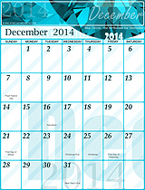 December 2014 Gemstone Calendar December 2014 Gemstone Calendar