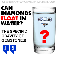 Can Diamonds Float in Water?