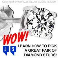 How To Pick A Great Pair of Diamond Stud Earrings