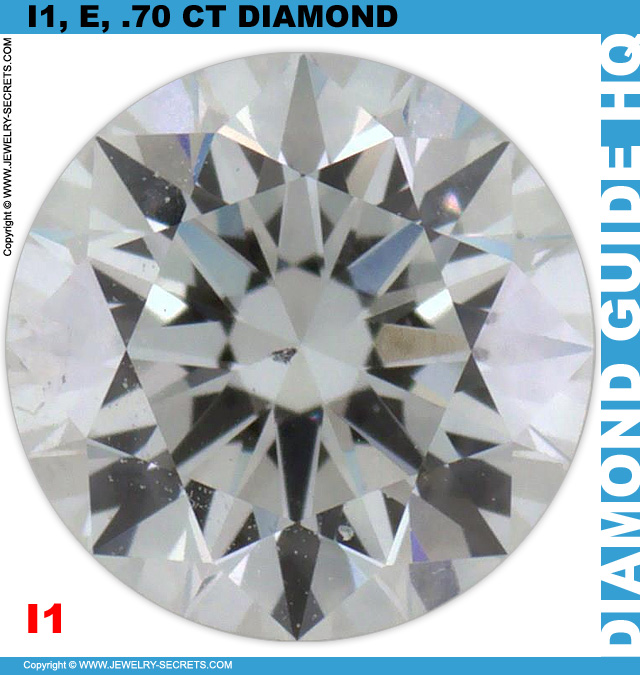 I1 E .70 CT Diamond