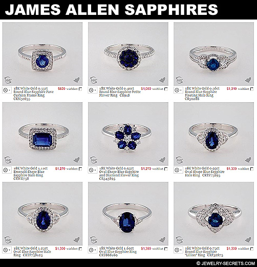James Allen Blue Sapphires!