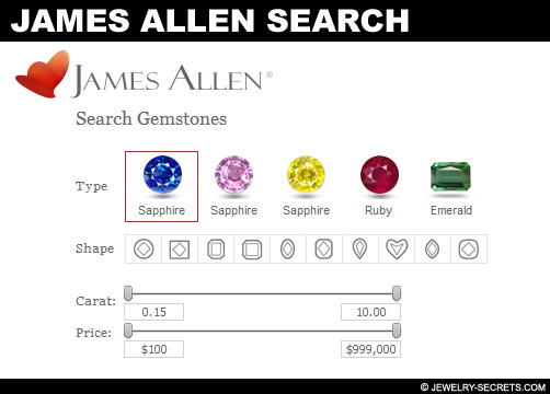 James Allen Precious Gem Search!