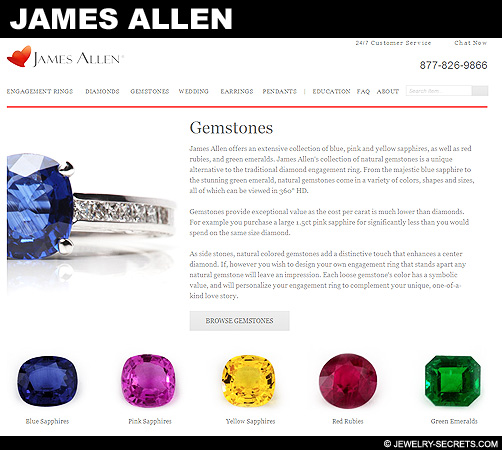 James Allen Precious Gemstones!