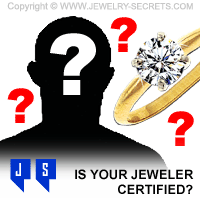 Is Your Jeweler Certified?