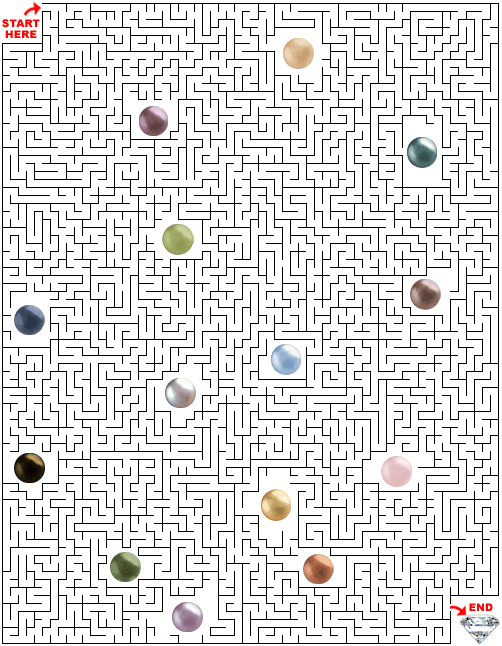 Jewelry Puzzle Maze