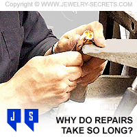 Why Do Jewelry Repairs Take 2 Weeks?