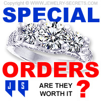 Should you Special Order Jewelry?
