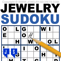Jewelry Sudoku Puzzle