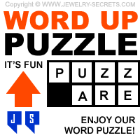 Fun Jewelry Word Up Puzzle