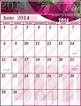 June 2014 Gemstone Calendar