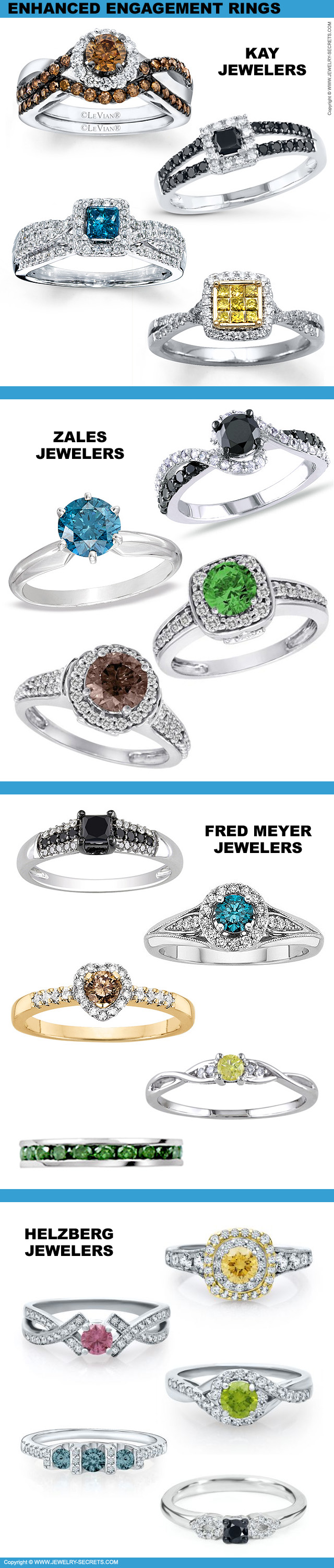 Mainstream Jewelers Colored Diamond Engagement Rings!