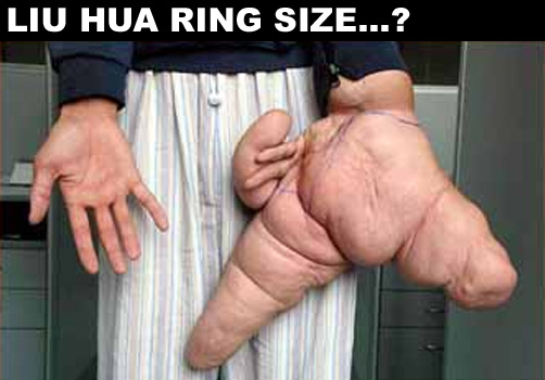 Liu Hua Ring Size