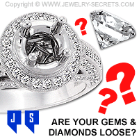 Loose Diamonds Gemstones in the Mounting