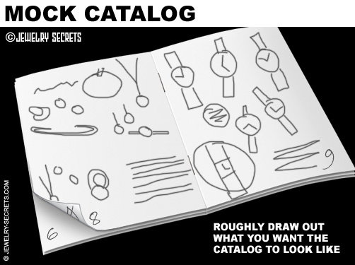 Make A Mock Jewelry Catalog
